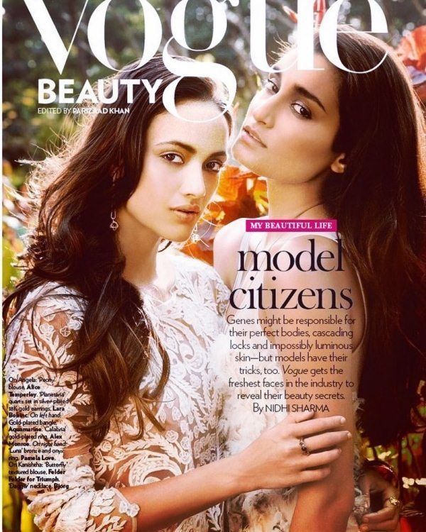 Kanishtha en la portada de la revista Vogue