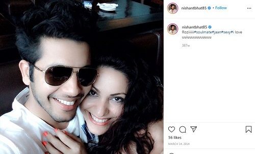Publicaci&oacute;n de Instagram de Nishant Bhat sobre Rosii