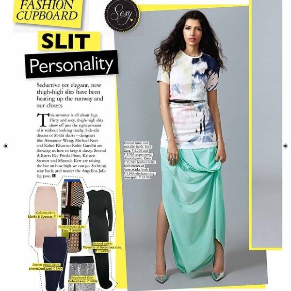 Pooja Mor en la revista Grazia