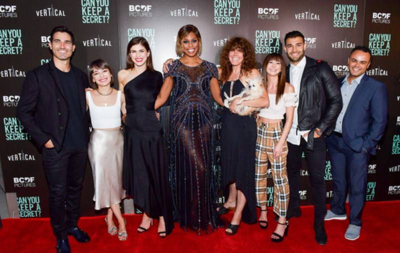 Sam Asghari en la premier de Los &Aacute;ngeles de Can You Keep a Secret?