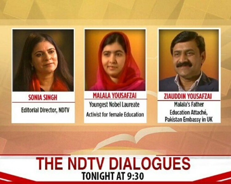 Sonia Singh en los di&aacute;logos de NDTV