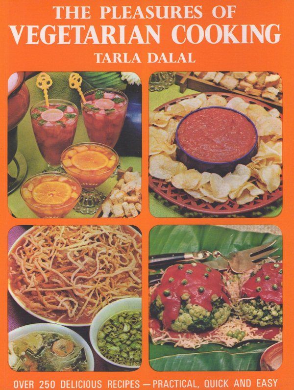 El libro de Tarla Dalal 'Placeres de la cocina vegetariana'