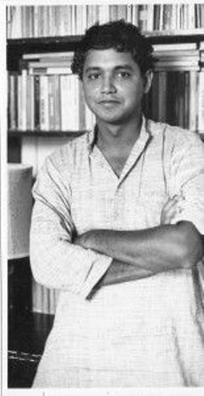 Joven escritor Amitav Ghosh