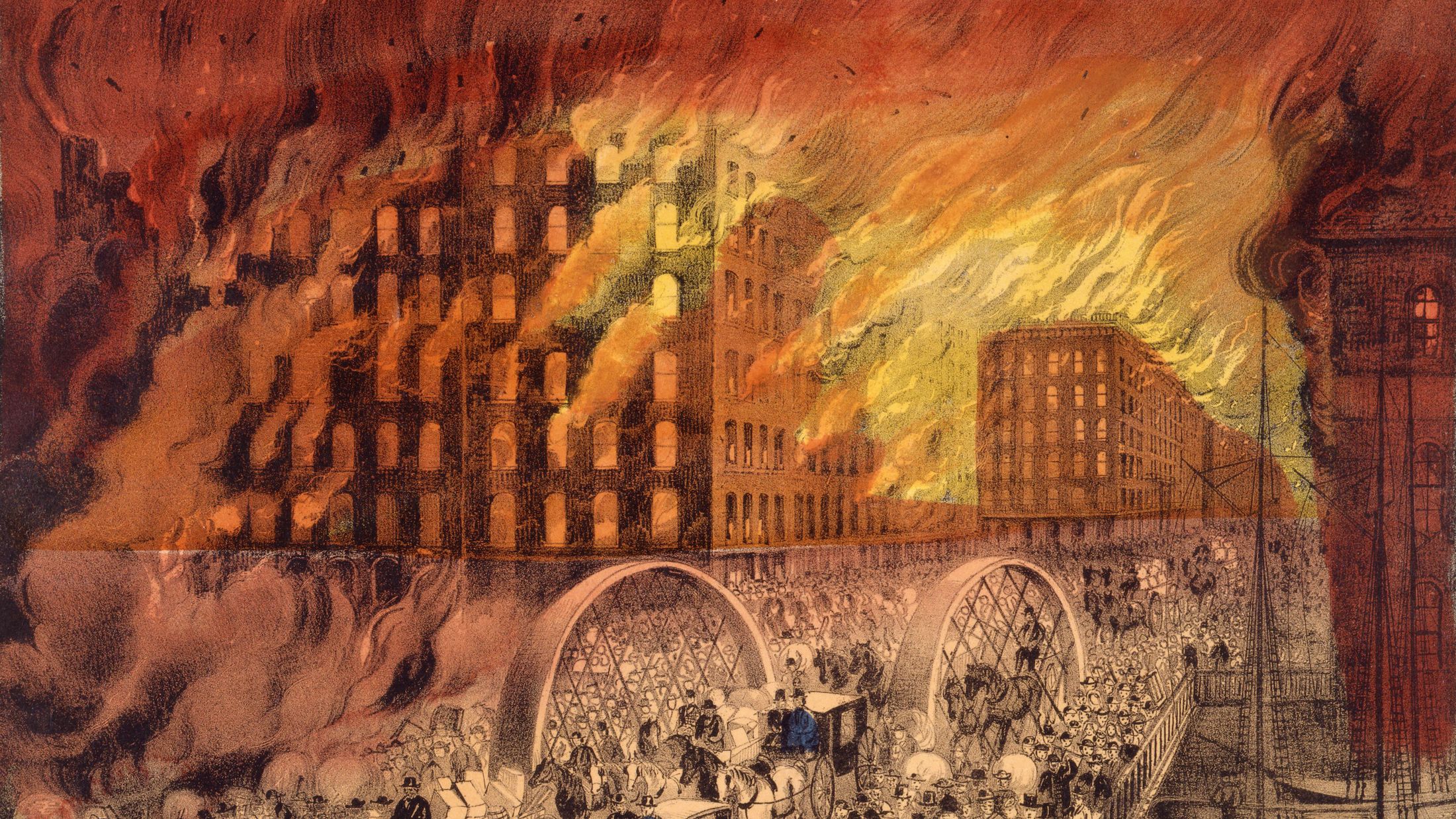 8 hechos sorprendentes sobre el gran incendio de Chicago de 1871—150 años después