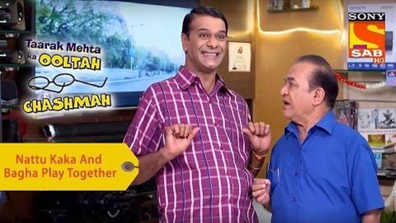 Ghanshyam Nayak en el anuncio del programa Tarak Mehta Ka Oolta Chashmah