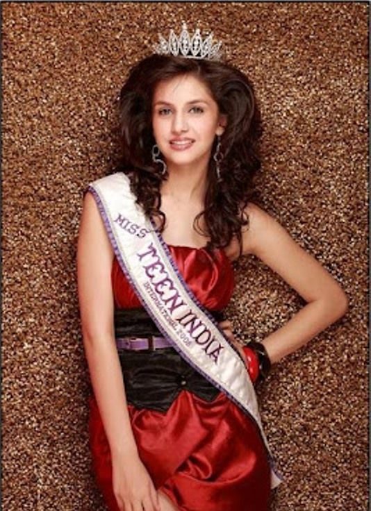 Koyal Rana como Miss Teen India 2008