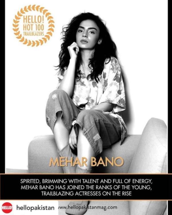 Mehar Bano en la lista de los 100 primeros pioneros de Hello