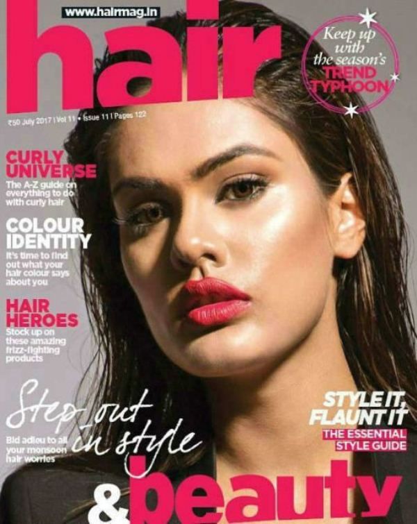 Noyonita en la revista Hair and Beauty