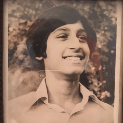 Foto de la infancia de Ramiz Raja