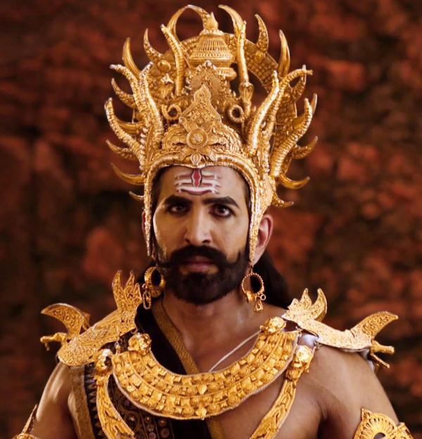 Vishal como Ravan en Vighnaharta Ganesh