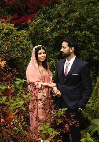 Asser Malik y Malala Yousafzai