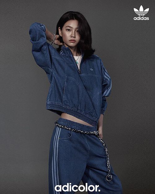 Jung Ho-yeon en la campa&ntilde;a Adicolor de Adidas Originals
