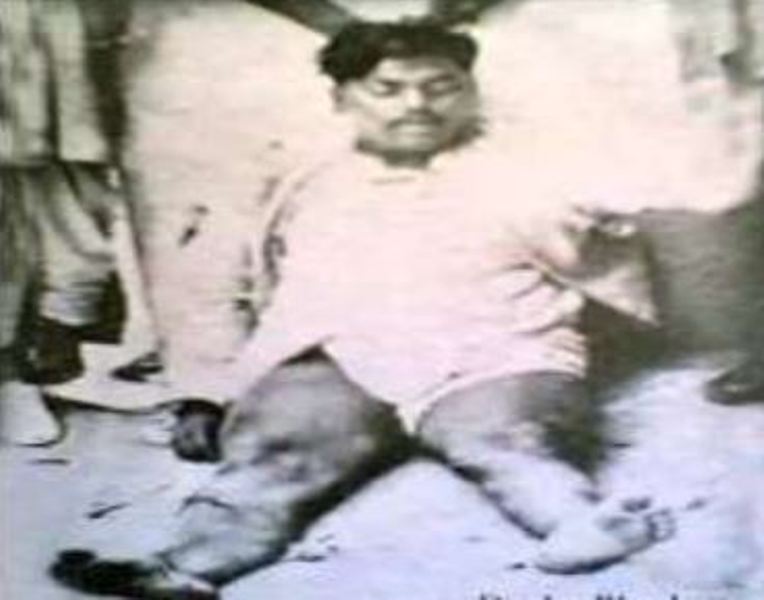 &Uacute;ltima foto de Chandra Shekhar Azad cuando se peg&oacute; un tiro
