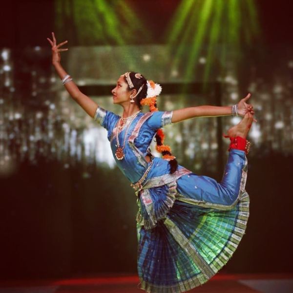 Saumya Kamble mientras hace danza cl&aacute;sica