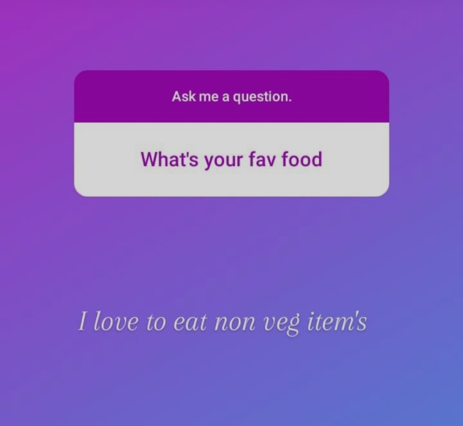 Publicaci&oacute;n de Sharad en Instagram sobre sus h&aacute;bitos alimenticios