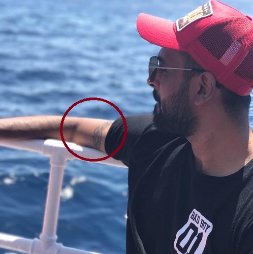 Tatuaje de Varun Bangera