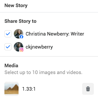 nueva historia y medios