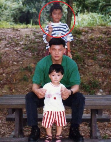 Una foto de la infancia de Suchi Purja