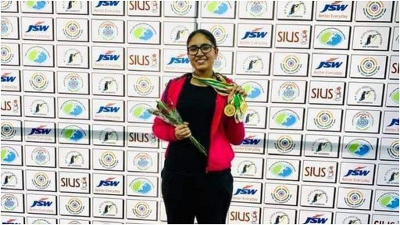 Sandhu gana medallas en los eventos Pistola 25 m y Pistola aire 10 m
