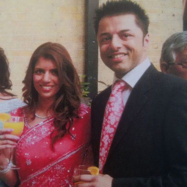 Shrien Dewani con su novia Anni Dewani