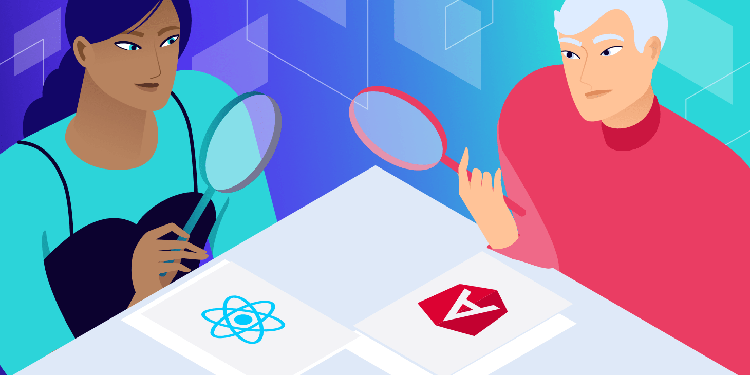 Angular vs React: una comparación detallada lado a lado