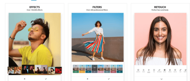 3 fotos de Instagram editadas con Avatan