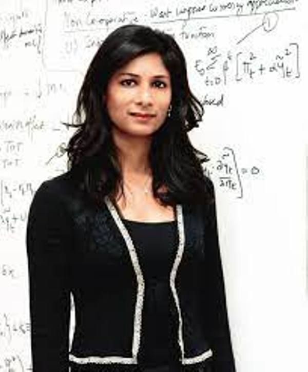 Gita Gopinath como profesora