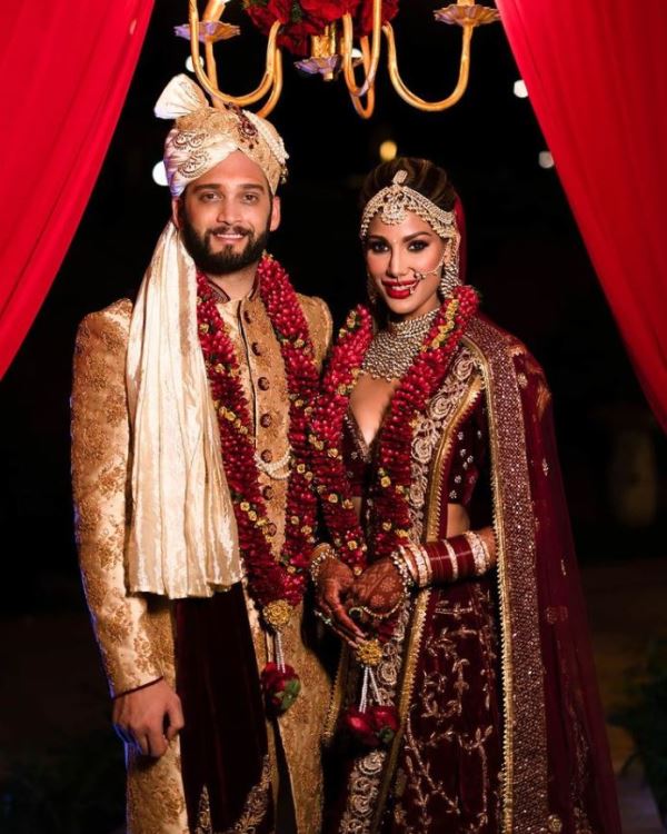 La foto de la boda hind&uacute; de Nicole Faria