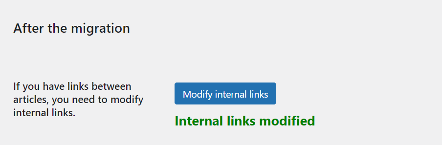 Cómo migrar de Drupal a WordPress (en 10 pasos) Modificar enlaces internos después de la migración.