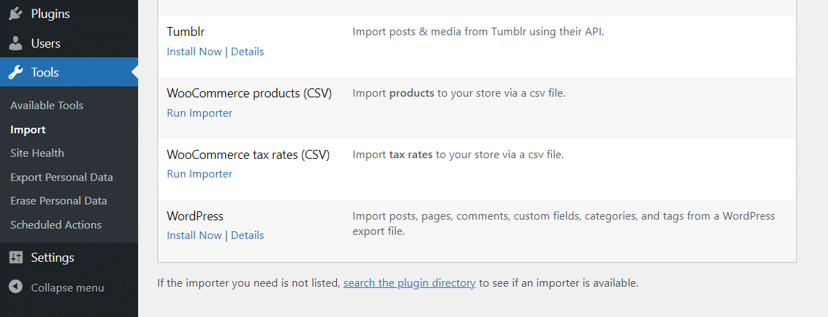 Cómo migrar de Shopify a WooCommerce (en 8 pasos) Importador de productos WooCommerce