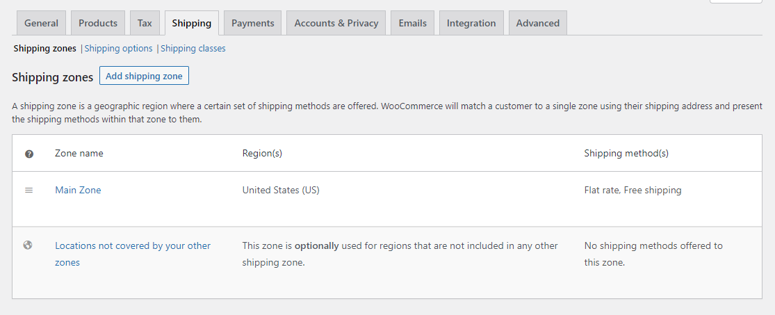 Cómo migrar de Shopify a WooCommerce (en 8 pasos) Configuración de WooCommerce