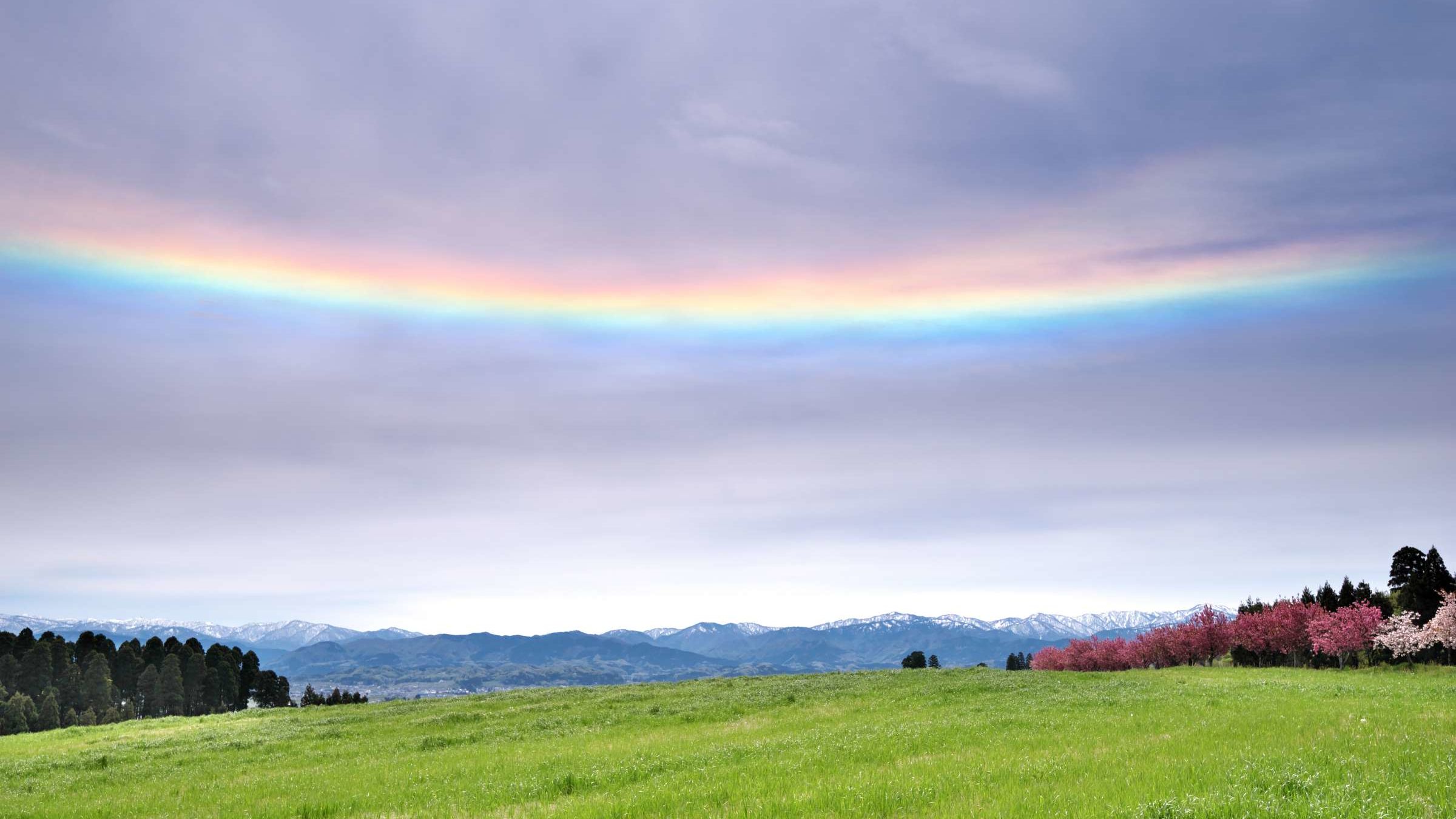 ¿Qué causa un arcoíris si no llueve?