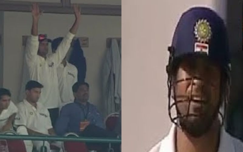 Rahul Dravid Wiki, altura, edad, novia, esposa, hijos, familia, biografía y más Rahul Dravid declarando la entrada india cuando Sachin estaba bateando en 194