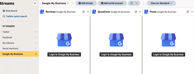 Flujos de Google my Business
